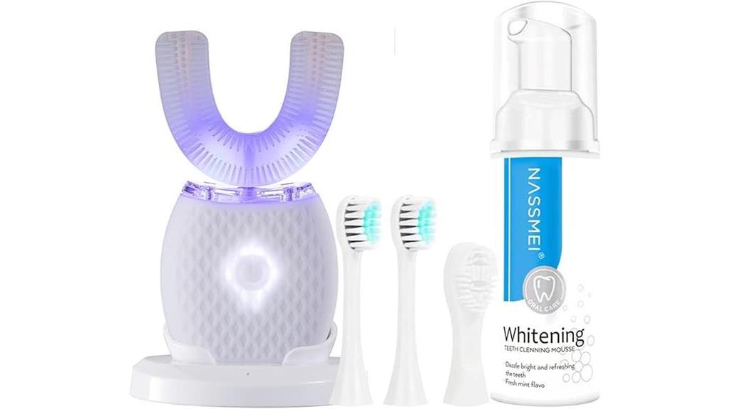 adult ultrasonic toothbrush device