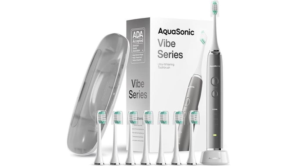 aquasonic ultra whitening toothbrush