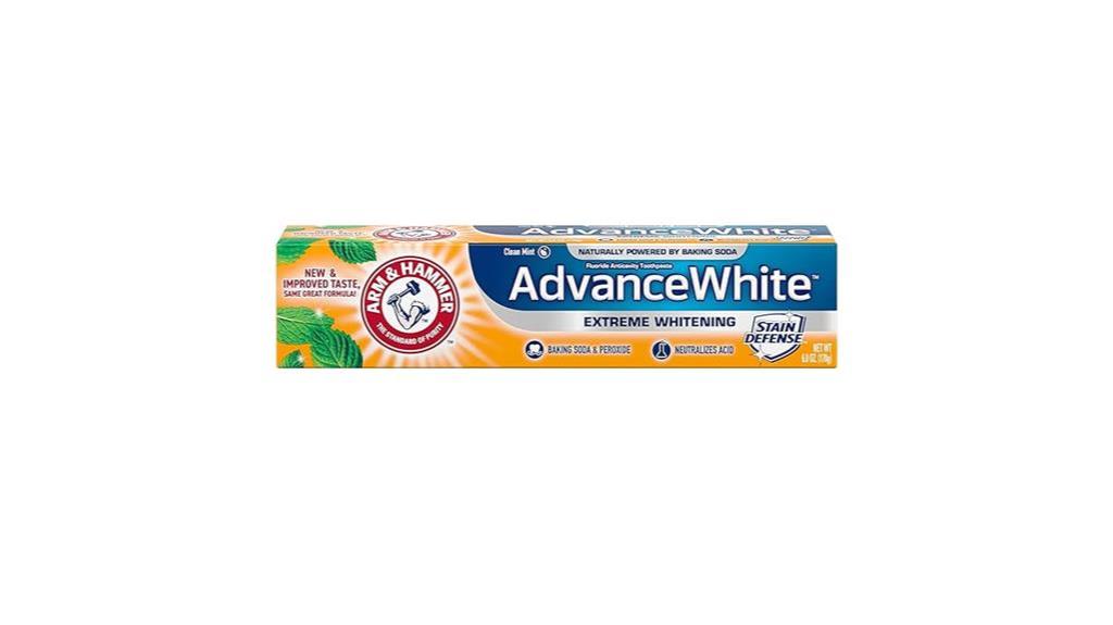 arm hammer whitening toothpaste