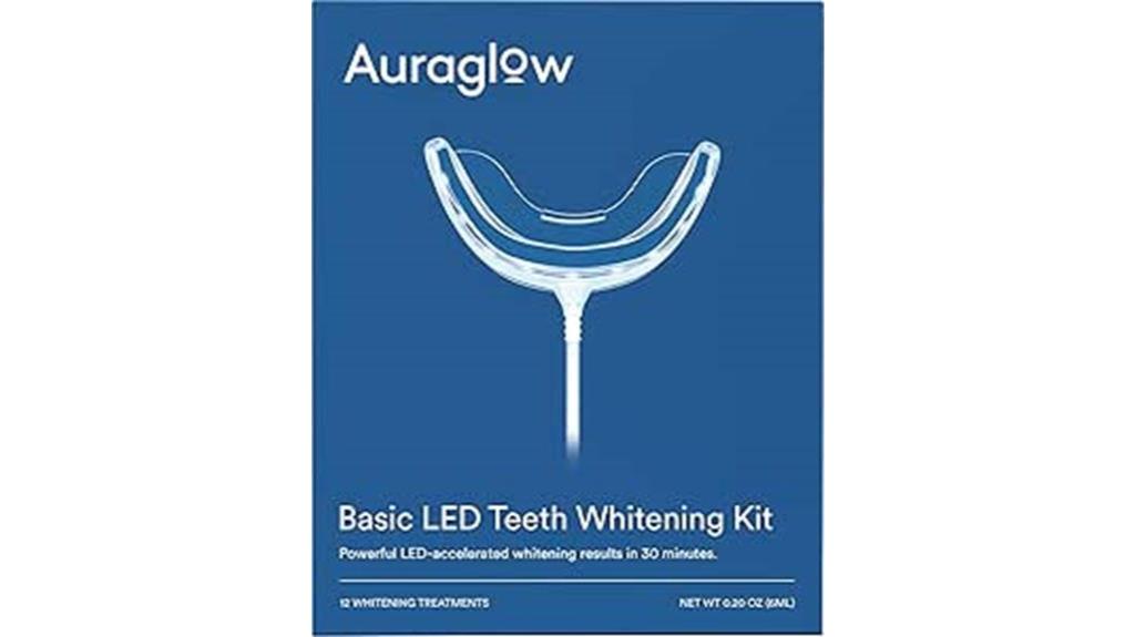 auraglow whitening kit led