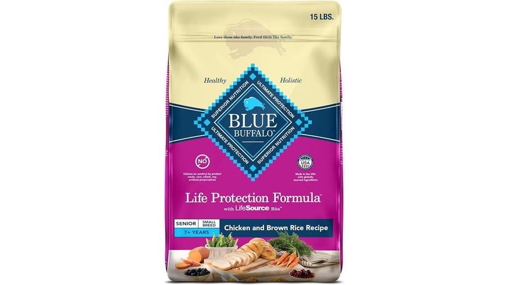 blue buffalo senior dog food