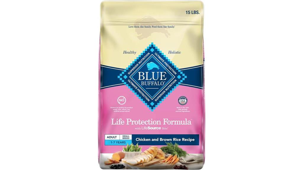 blue buffalo small breed dog food