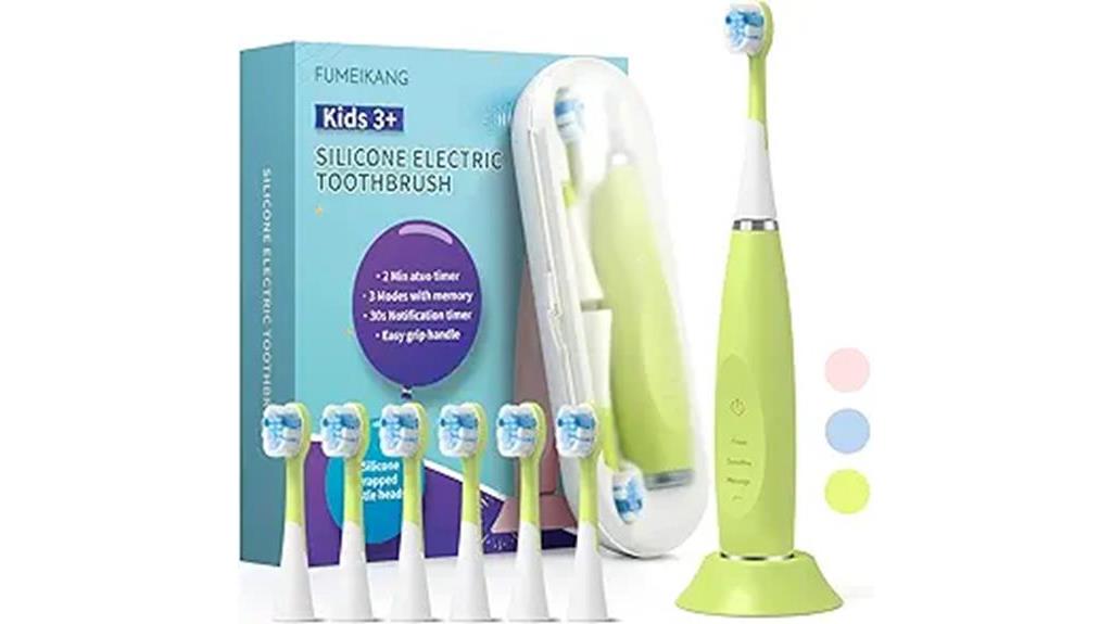 blue kids electric toothbrushes