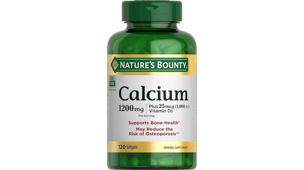 calcium vitamin d softgels