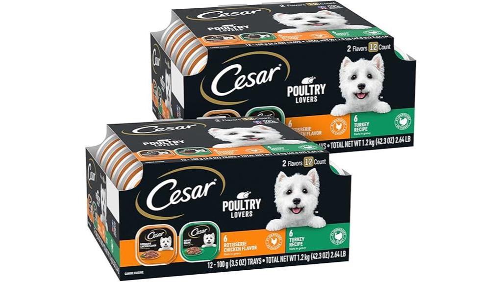 cesar wet dog food