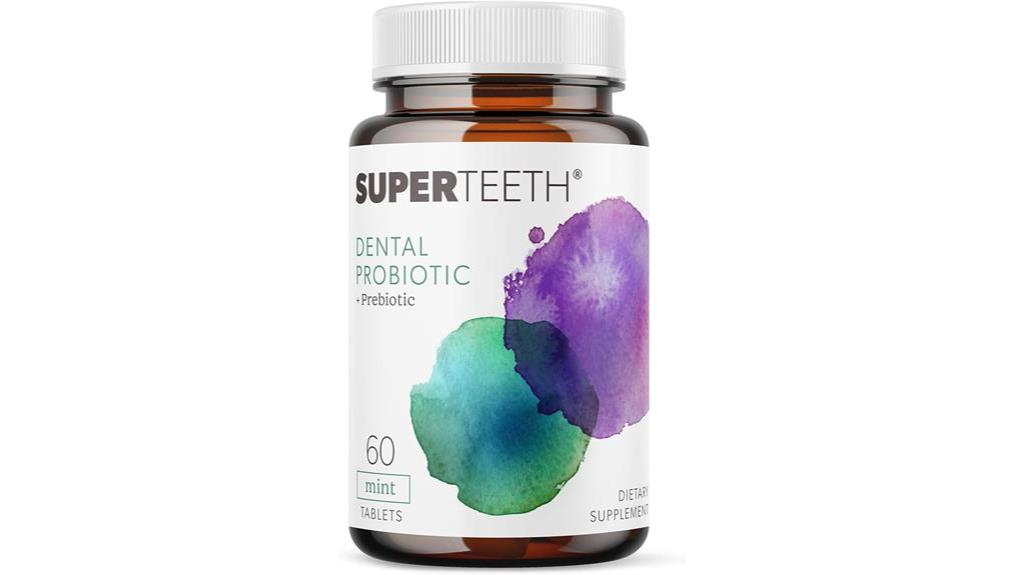 chewable dental probiotic supplement