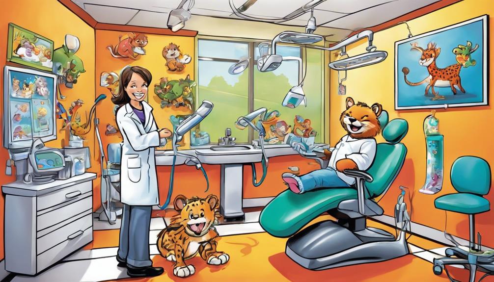 child s initial dental appointment