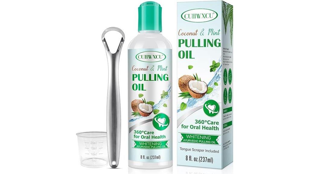 coconut oil mouthwash kit