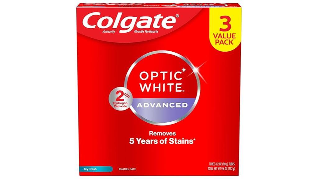 colgate optic white toothpaste