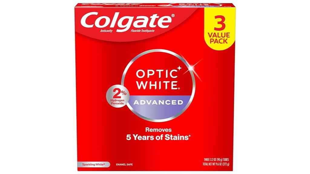 colgate optic white toothpaste