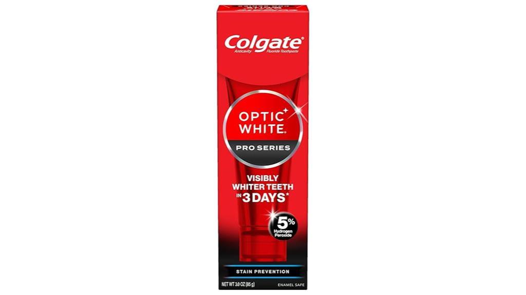 colgate optic white toothpaste