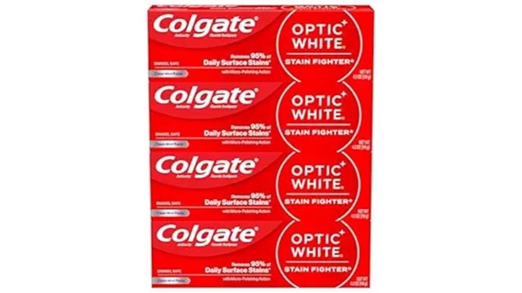 colgate optic white toothpaste