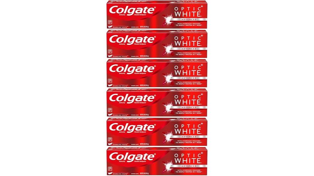 colgate optic white toothpaste