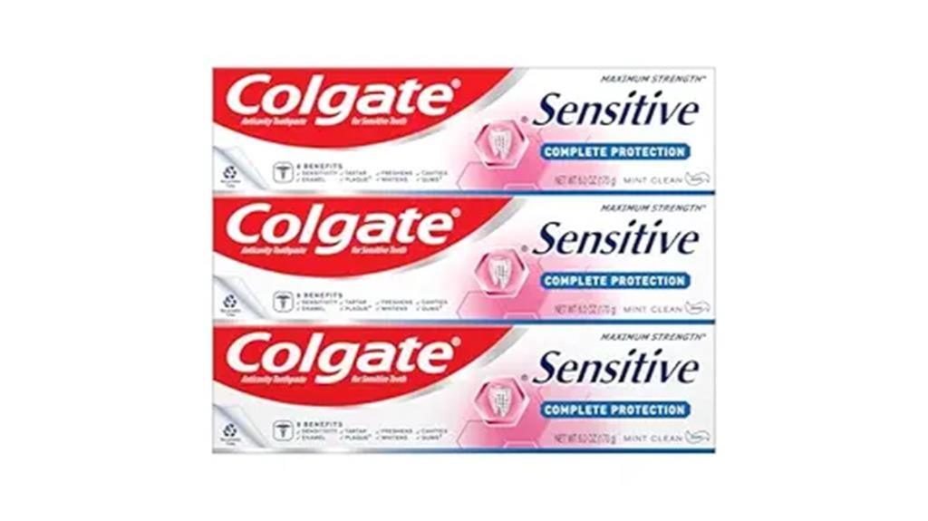 colgate sensitive toothpaste pack