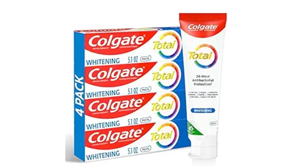 colgate total whitening toothpaste