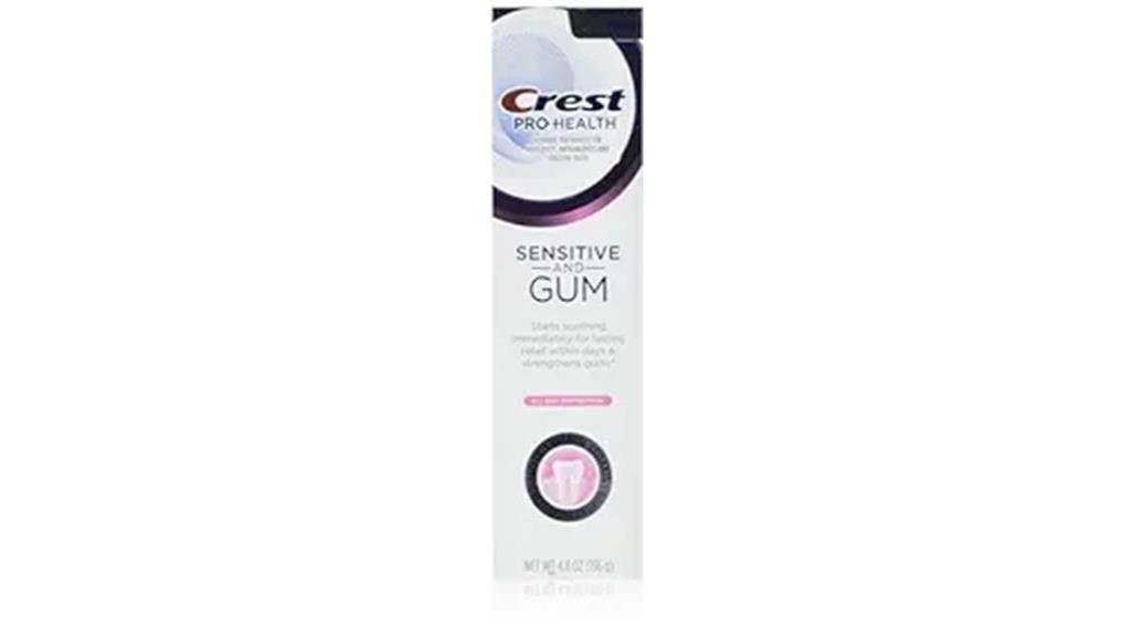 crest sensitive toothpaste 4 8oz