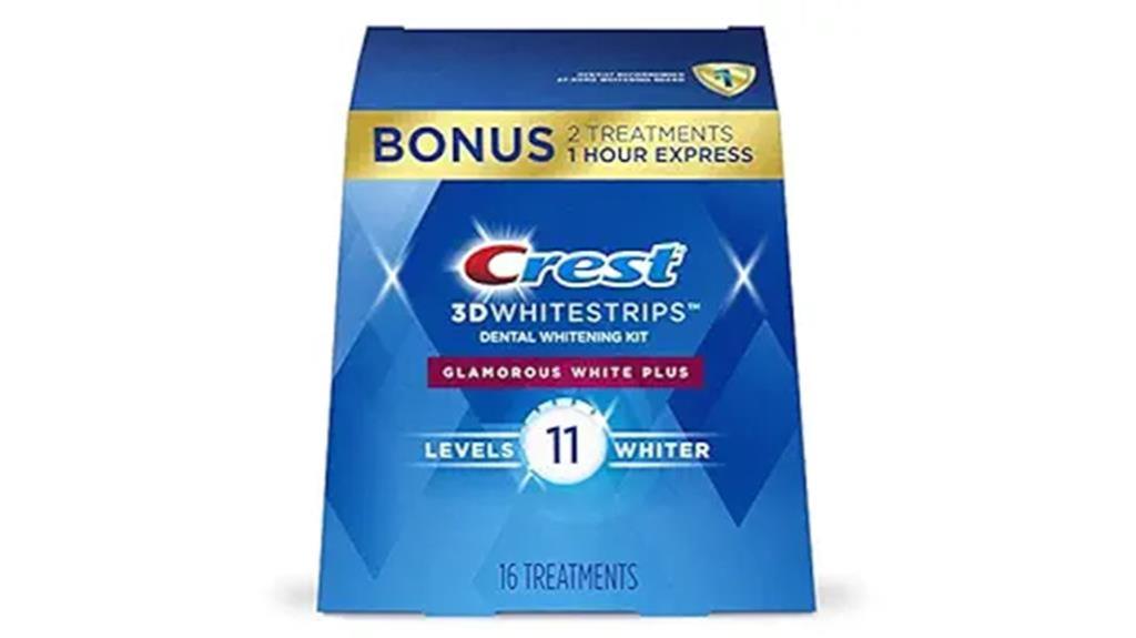 crest whitestrips teeth whitening