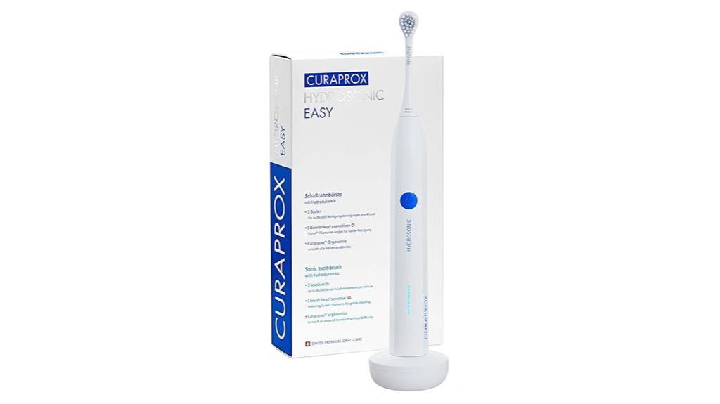 curaprox hydrosonic toothbrush set