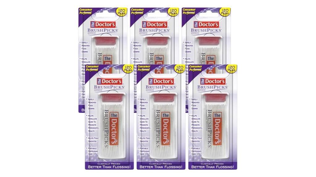 doctors interdental toothpicks pack