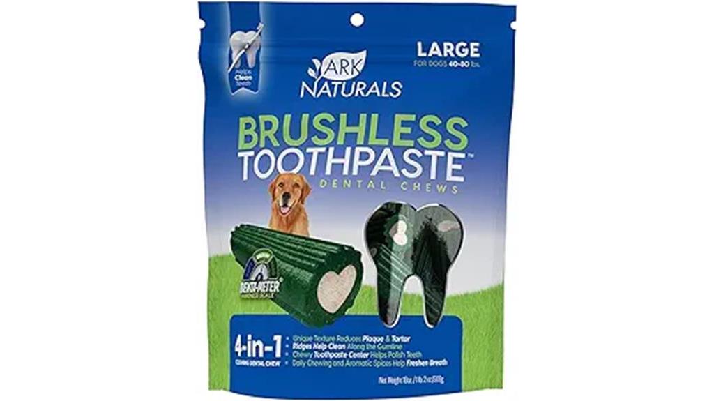 dog dental chews large