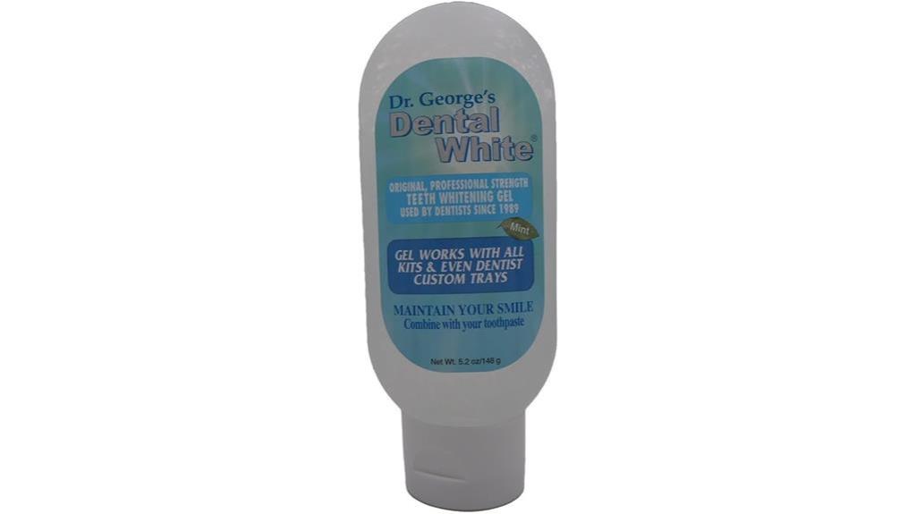 dr georges whitening gel instructions