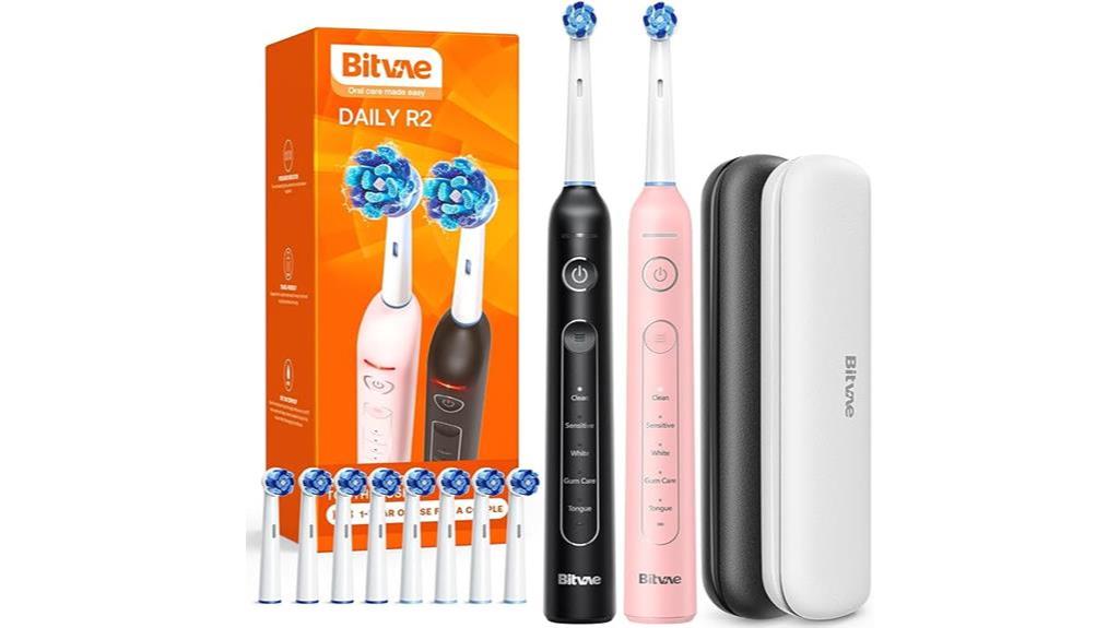 dual pack electric toothbrush