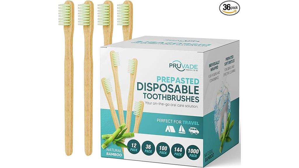 eco friendly toothbrushes with toothpaste