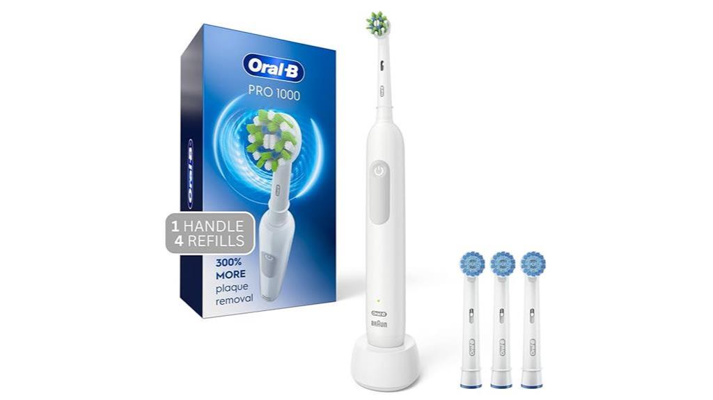 electric toothbrush with replacements