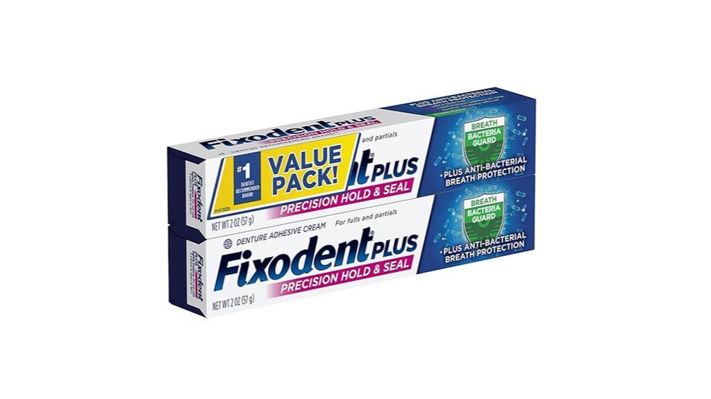 fixodent denture adhesive cream