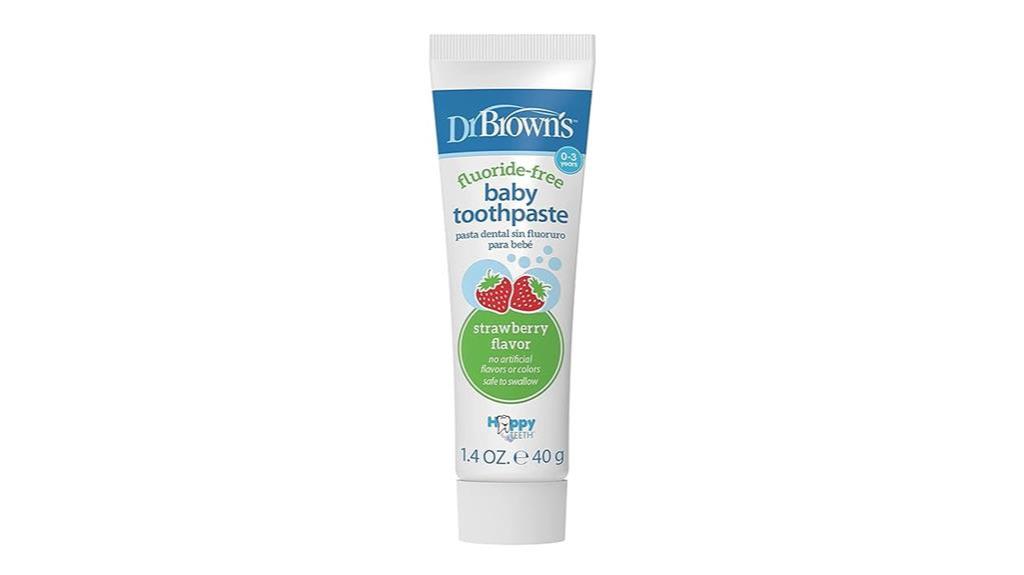 fluoride free baby toothpaste