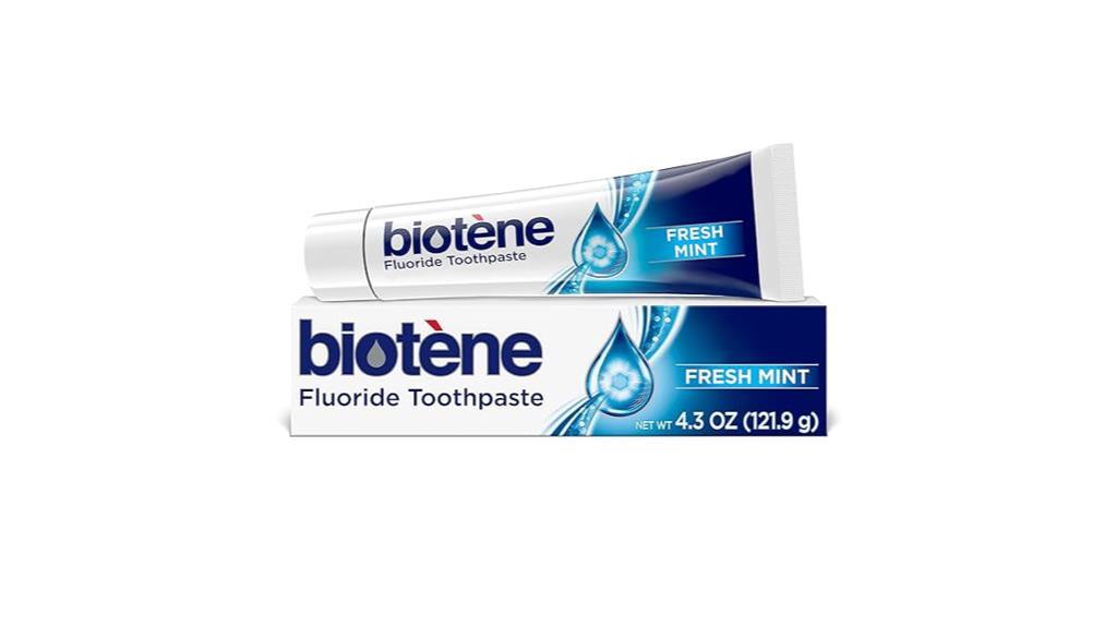 fluoride toothpaste for dryness