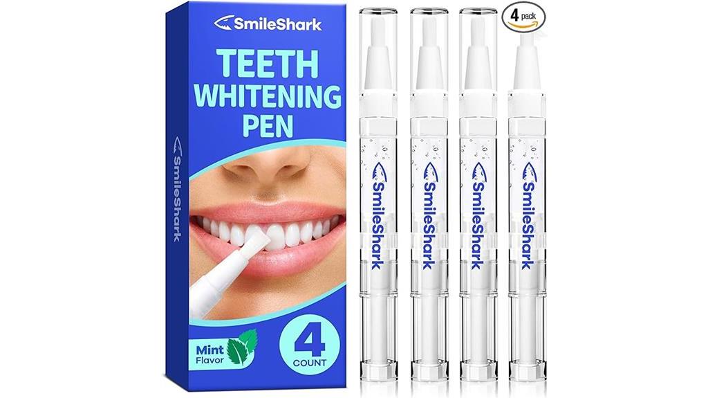 four pack whitening pens