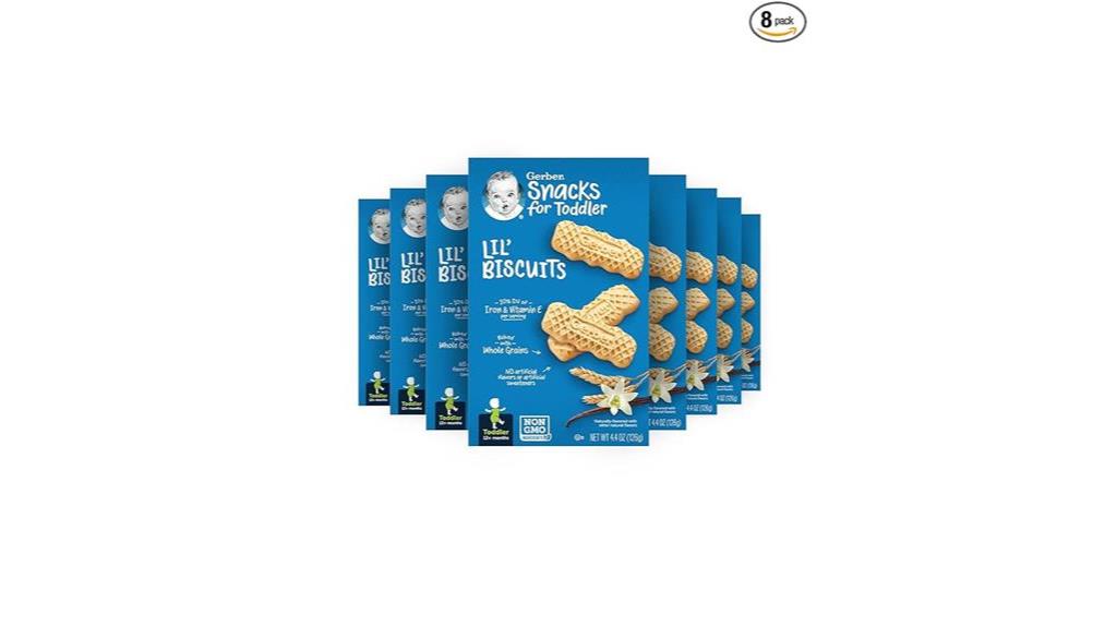 gerber baby biscuits pack