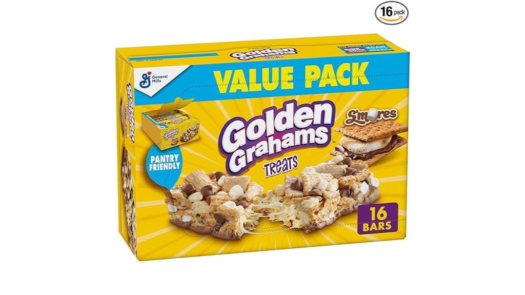 golden grahams s mores snack bars