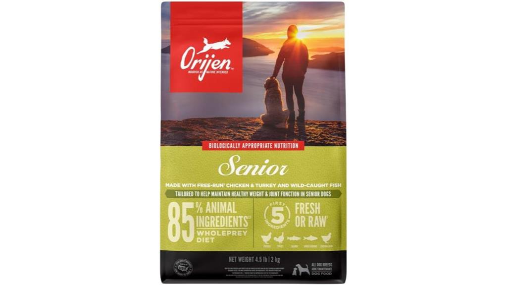 grain free senior dog food