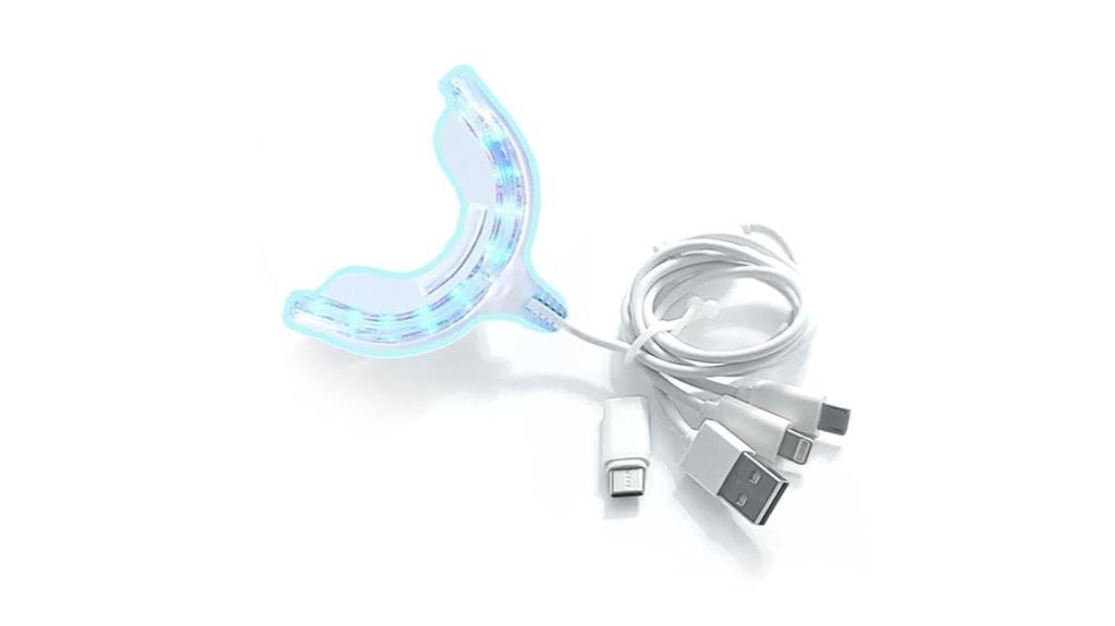 home teeth whitening light