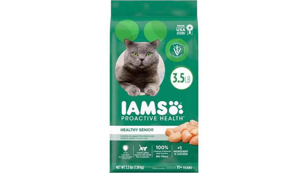 iams healthy senior cat food