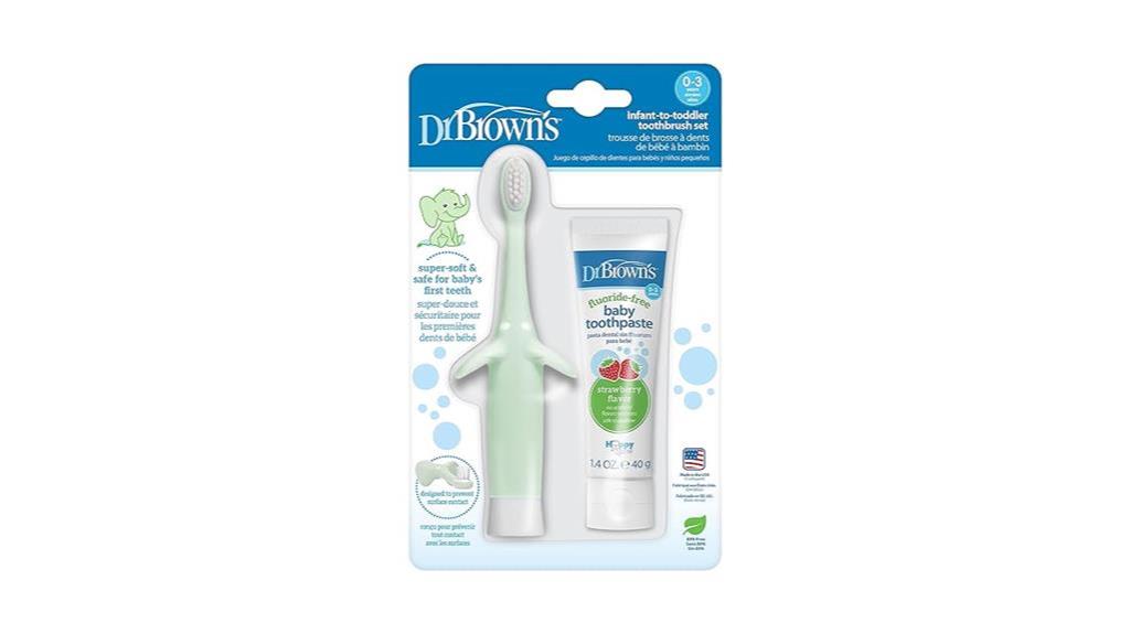 infant to toddler toothbrush set