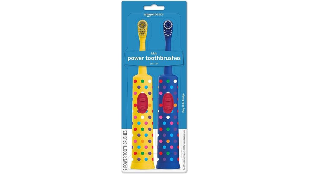 kids battery toothbrush set