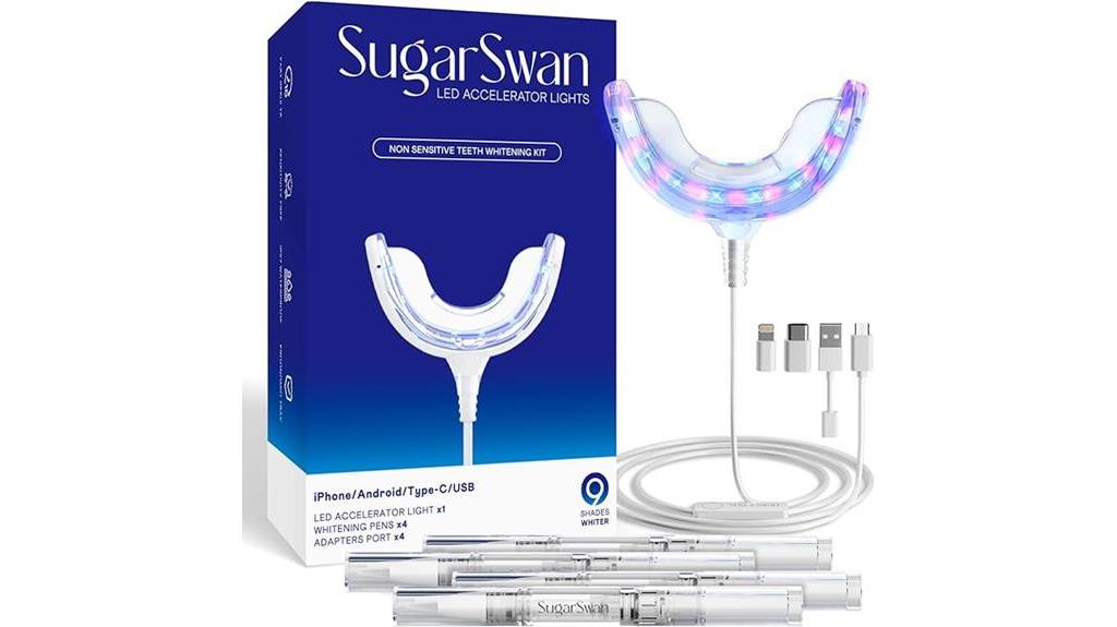 led teeth whitening kit