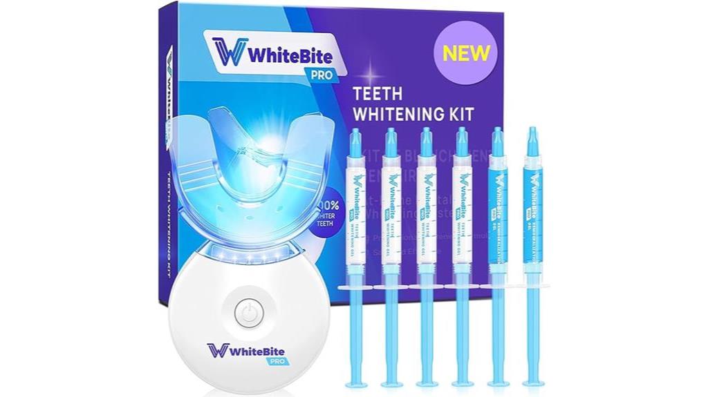 led teeth whitening kit