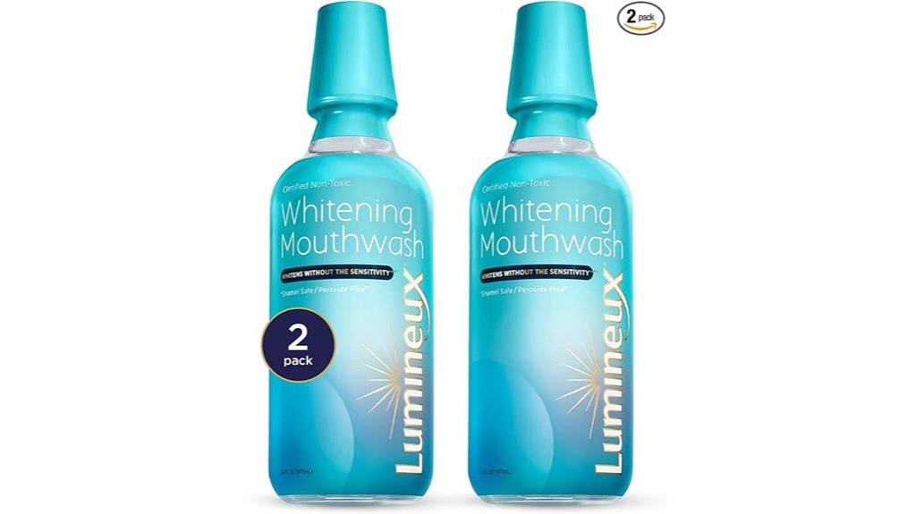 lumineux teeth whitening mouthwash