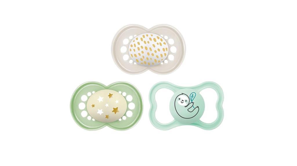 mam baby pacifier pack