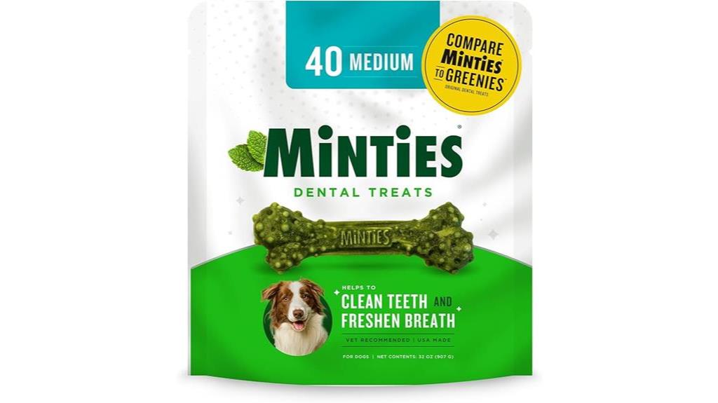 medium dog dental chews