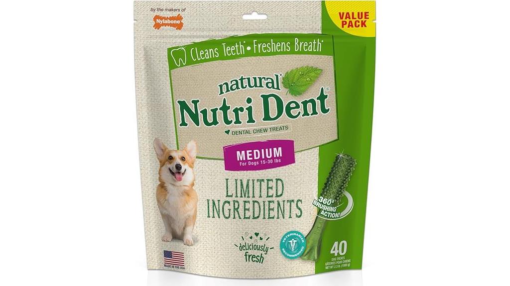 medium dog dental treats