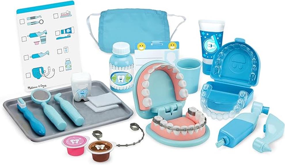 melissa doug dentist kit