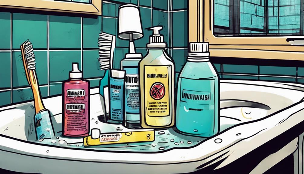 mouthwash safety considerations discussed