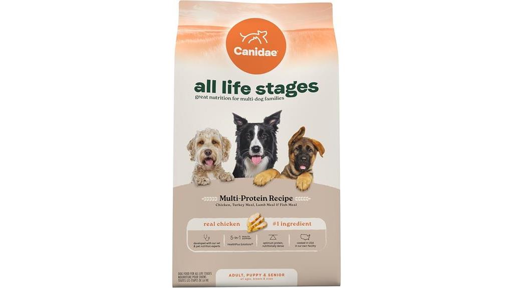 multi protein dog food