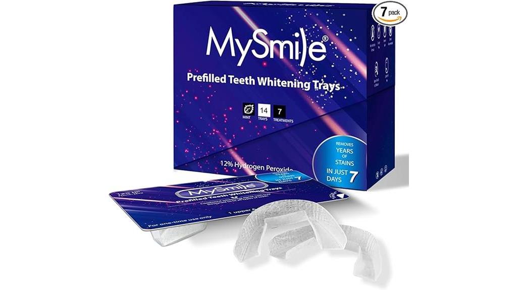 mysmile whitening trays kit