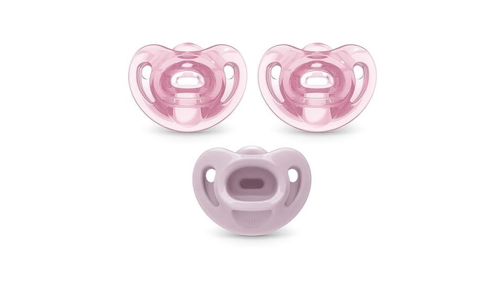 nuk orthodontic pacifiers 3 pack